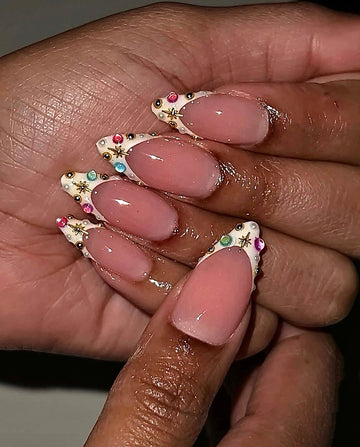 White Rhinestone