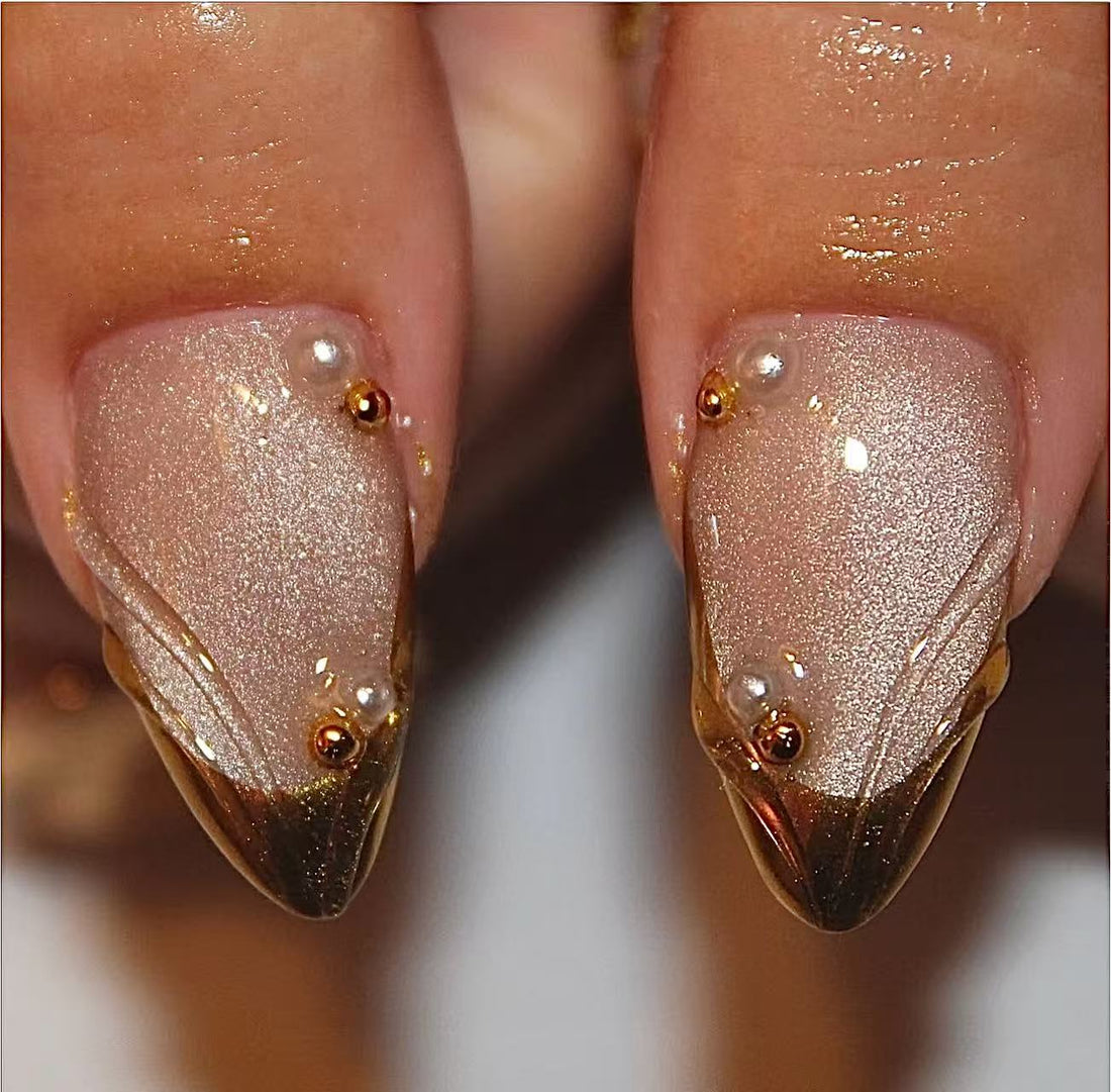 Vintage Gold Rose